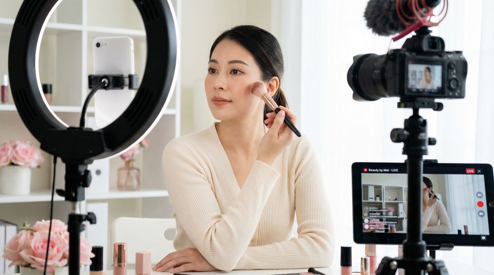 狠狠撸美妆视频